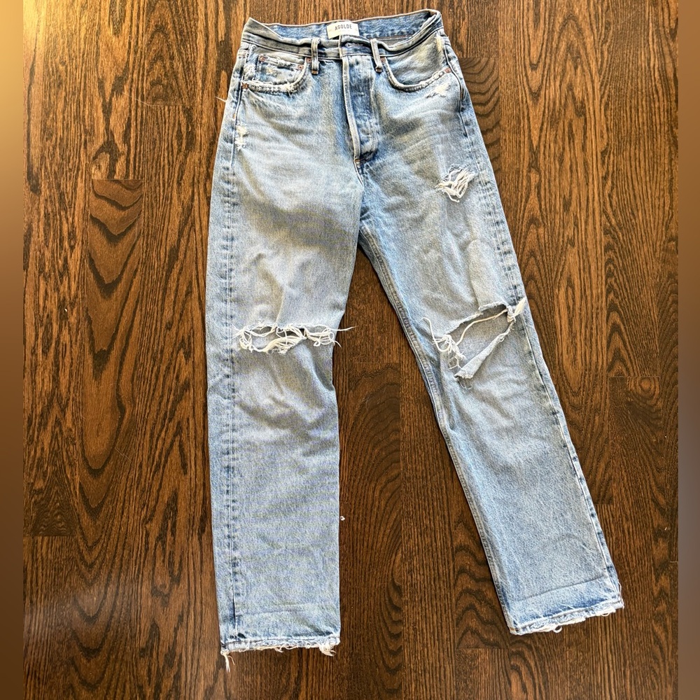 Agolde 90s High Rise Straight Leg Jean